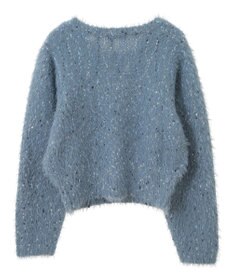 earth music&ecology ジャンボノットシャギーニットプルオーバー