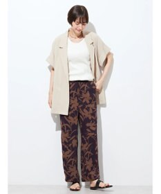 AMERICAN HOLIC サラッとＬｅａｆモチーフパンツ