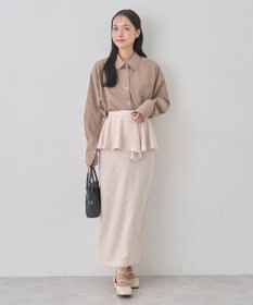 earth music&ecology ２ｗａｙマントスリーブシャツ