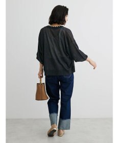 Green Parks ロールアップストレートデニムパンツ