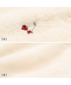 PET PARADISE ペットパラダイス チェリー ポンチョ 《ホワイト 》 中型犬 大型犬