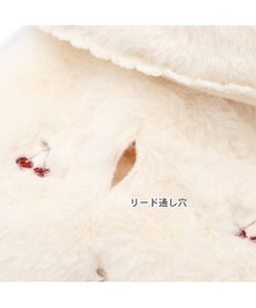 PET PARADISE ペットパラダイス チェリー ポンチョ 《ホワイト 》 中型犬 大型犬