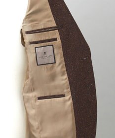 GOTAIRIKU 【MARLANE/マルラーネ】ウールシルク ホームスパン スーツ（ブラウン）