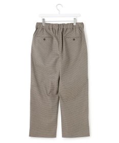 J.PRESS YORK STREET 【UNISEX】クラシックチェック ワイドバギーパンツ