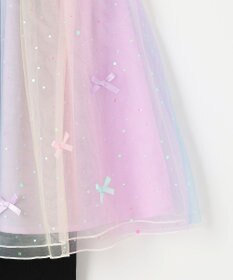 ANY KIDS リボン×ラメチュールスカッツ