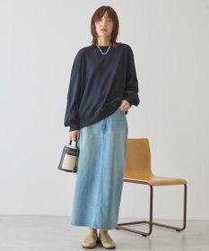 AMERICAN HOLIC バックギャザー裏毛スウェット