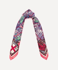 LIBERTY. ビッグ スモーク シルクツイルスカーフ 45