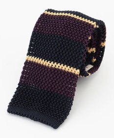 J.PRESS MEN レジメンタルニットタイ
