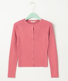 TOCCA 【洗える】SILK RIB CARDIGAN カーディガン