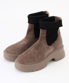 steppi 【VERY掲載 / 撥水 / 洗える】厚底 ウォームブーツ モカ