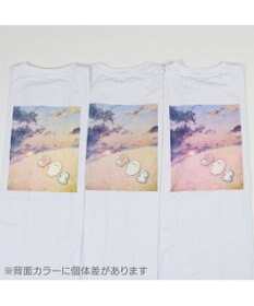 Mother garden しろたん ビッグ Tシャツ 《夕焼け》 ユニセックス
