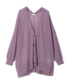 Green Parks 接触冷感シアーニットカーディガン