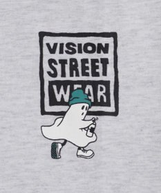 WEGO 【ユニセックス着用ITEM】別注VISIONゴーストスケータープリントT（LS）