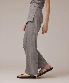 GRACE CONTINENTAL ラメリブジャージパンツ