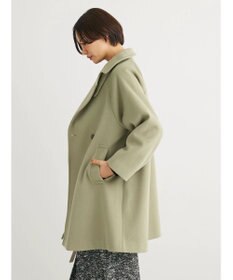 Green Parks ビーバー調テーラードカラーコート