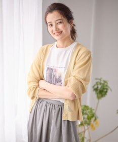 ANY メッシュカーディガン