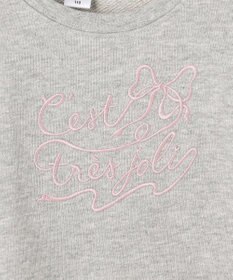 ANY KIDS 袖リボン トレーナー