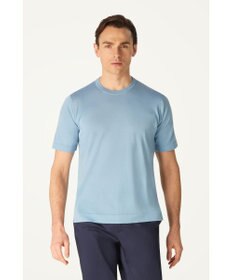 DAKS John Smedley for DAKS ハウスストライプTシャツ