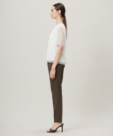 ICB L 【洗える】ハイゲージチュールコンビ カットソー