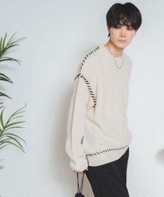 WEGO ハンドステッチプルオーバー