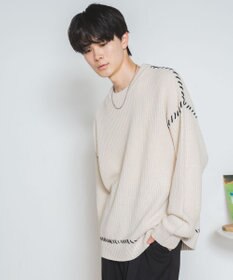 WEGO ハンドステッチプルオーバー