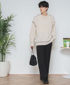 WEGO ハンドステッチプルオーバー