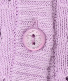 組曲 KIDS 【110-140㎝】フラワーアイレット カーディガン