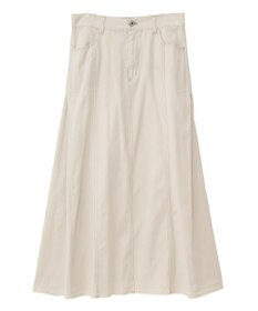 Green Parks ライトデニムサイドタックスカート