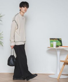 WEGO ハンドステッチプルオーバー