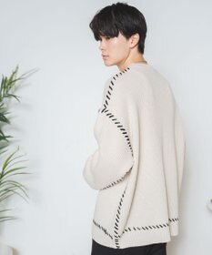 WEGO ハンドステッチプルオーバー