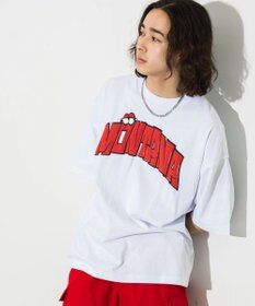 WEGO 【ユニセックス着用ITEM/ネックレス付き】アクセ付きグラフィックT（S）