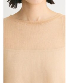 Green Parks シアーきらきらニットプルオーバー