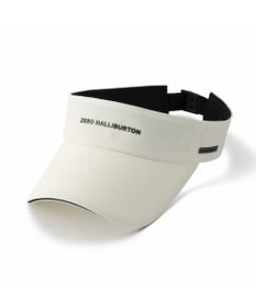 ZERO HALLIBURTON 【快適フィット】メタリックロゴサンバイザー 85064