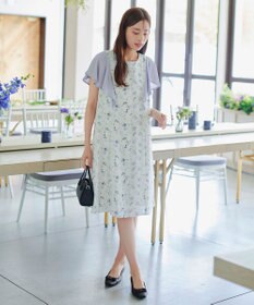 Tiaclasse 【安田美沙子さん着用・撥水】リボンキルティングパンプス　レインシューズ