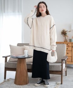 WEGO ハンドステッチプルオーバー