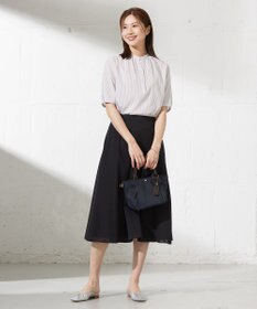 J.PRESS LADIES L 【洗える】シアートリコット フレアー スカート