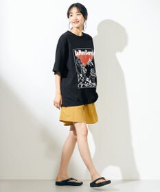 SHARE PARK MENS 【UNISEX】UVカット アートコラボTシャツ〈HIKING〉