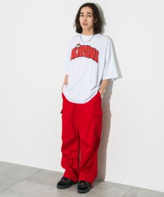 WEGO 【ユニセックス着用ITEM/ネックレス付き】アクセ付きグラフィックT（S）