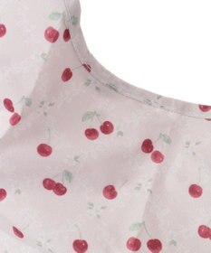 Maison de FLEUR チェリープリントエコバッグ