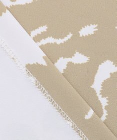 PW CIRCULUS 【WOMEN】【ストレッチ/UVケア】アニマルプリント モックネック シャツ