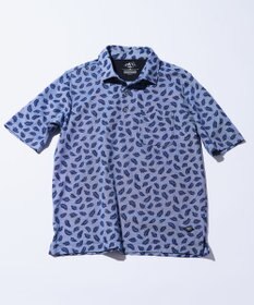 JOSEPH ABBOUD MOUNTAIN 暑さに徹底抗戦【首元に冷感ジェル】フリーズパック ポロ リーフ柄