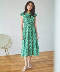 Feroux 【美人百花7月号掲載】フラワープリント ワンピース