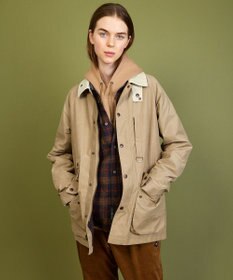 JOSEPH ABBOUD MOUNTAIN 【軽量/ワックスコーティング・テ―ム・ヤルビー氏コラボ】ワックスクロス プリント ブルゾン