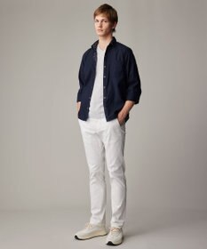 JOSEPH ABBOUD 【キングサイズ・2WAY/】ライトリバーシブルストライプシャツ