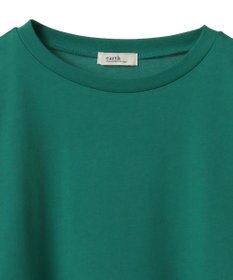 earth music&ecology 【接触冷感/洗濯機可】フリルドッキングポンチョＴ