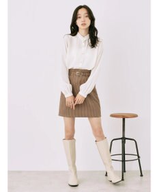 earth music&ecology ２ＷＡＹフリルブラウス