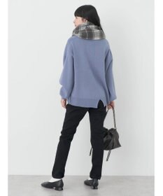 earth music&ecology アンチピリングバックスリットプルオーバー