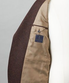 GOTAIRIKU 【MARLANE/マルラーネ】ウールシルク ホームスパン スーツ（ブラウン）