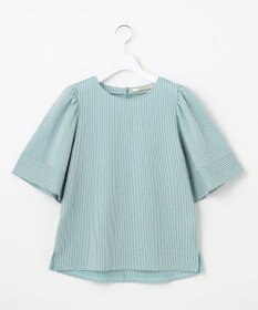 自由区 【WEB限定・洗える・XSサイズあり】シャドウサッカー カットソー