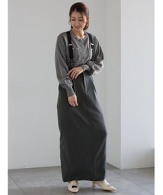 Te chichi ポケットデザインクルーネックカーディガン